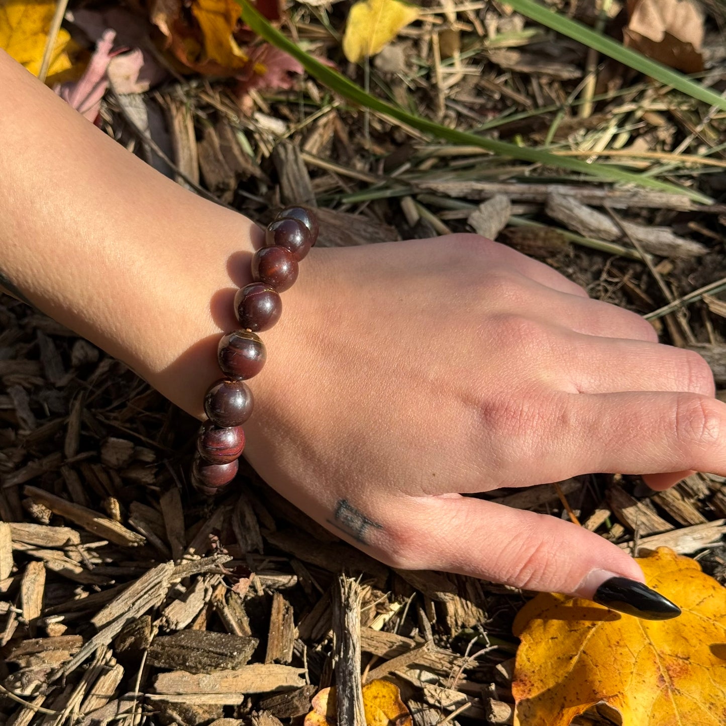 Boulder Opal Bracelet from Australia – Crystal for Jewelry Making - (AA Quality)