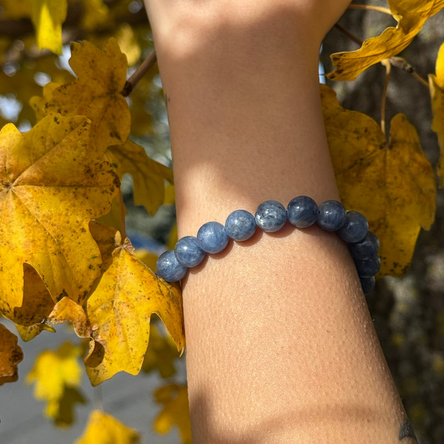 Kyanite Bracelet – Elegant Beaded Jewelry for Everyday Wear