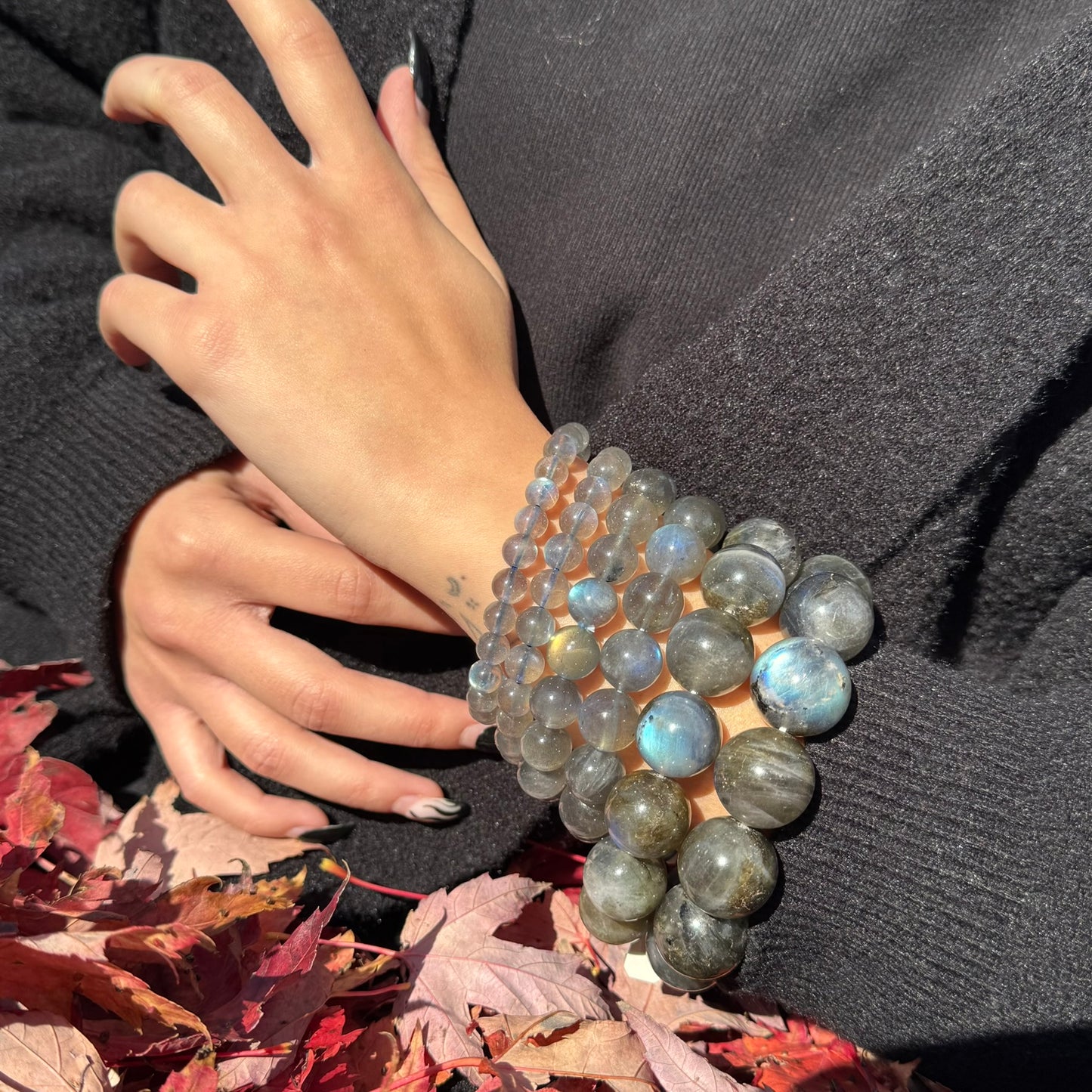 Labradorite Bracelet – Natural Gemstone Jewelry