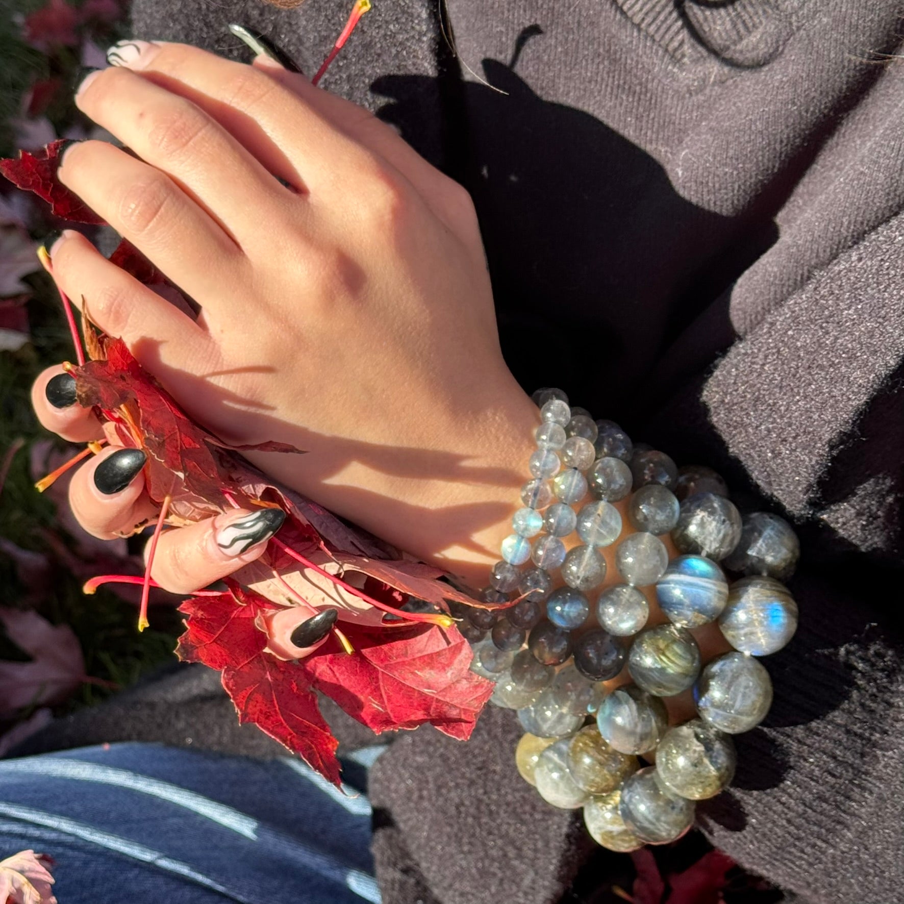 Labradorite Bracelet – Natural Gemstone Jewelry