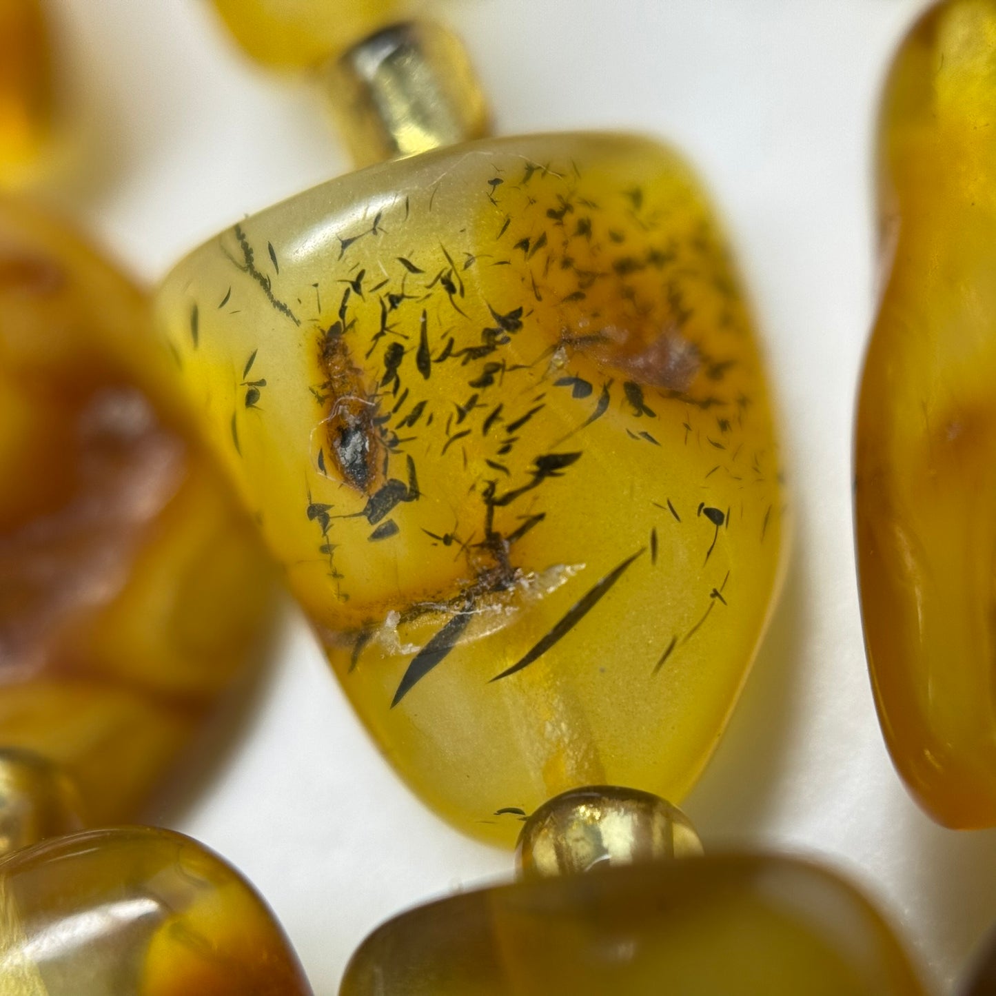 Amber Butterscotch Freeform Beads (AA Quality)