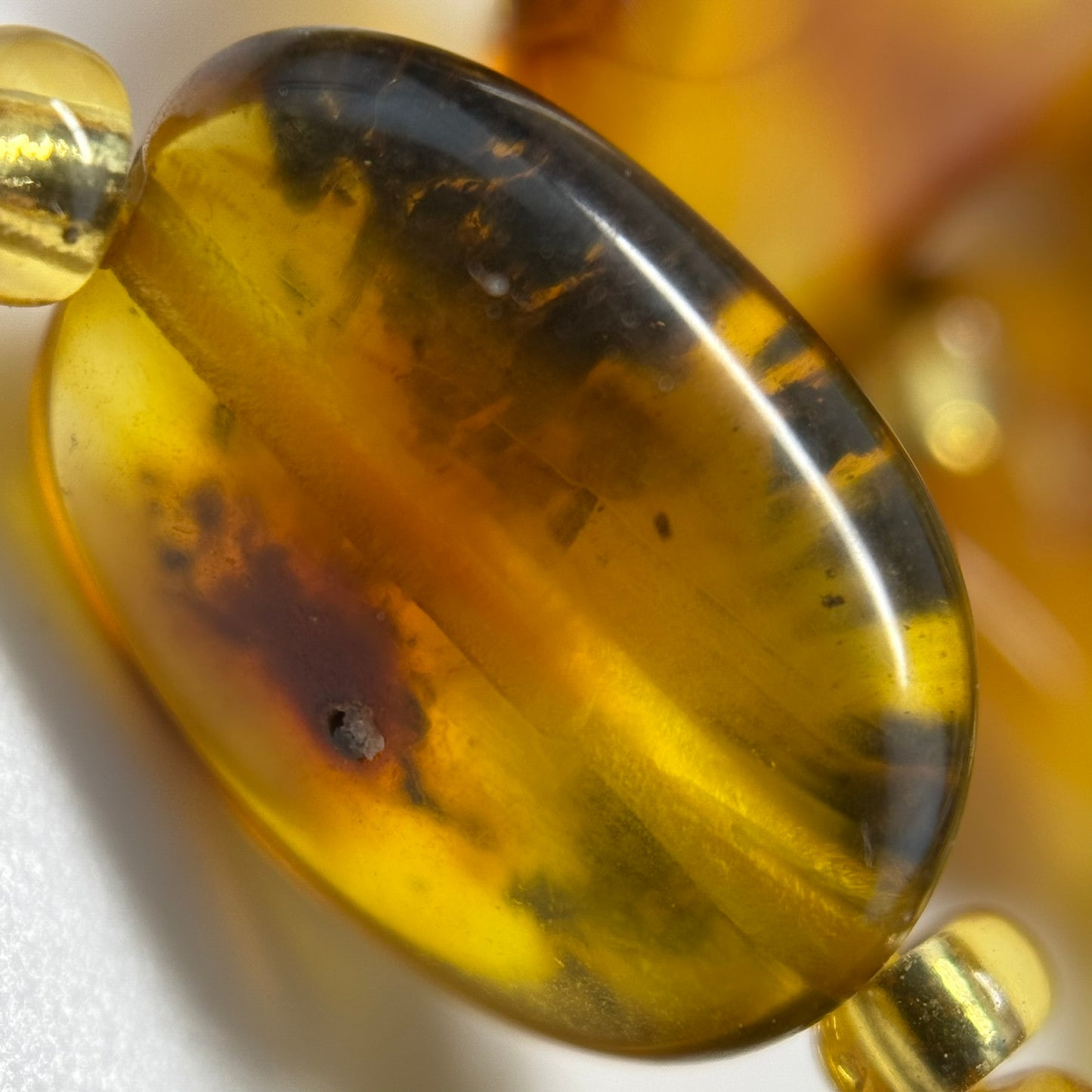 Amber Butterscotch Freeform Beads (AA Quality)