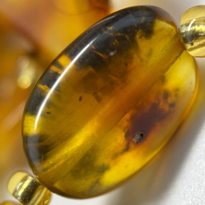 Amber Butterscotch Freeform Gemstone Beads - (AA Quality)