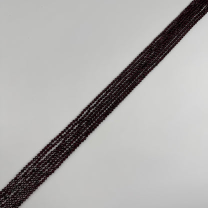 Faceted Garnet Beads - Space Ship