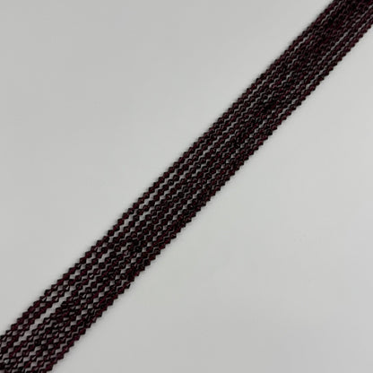 Faceted Garnet Beads - Space Ship