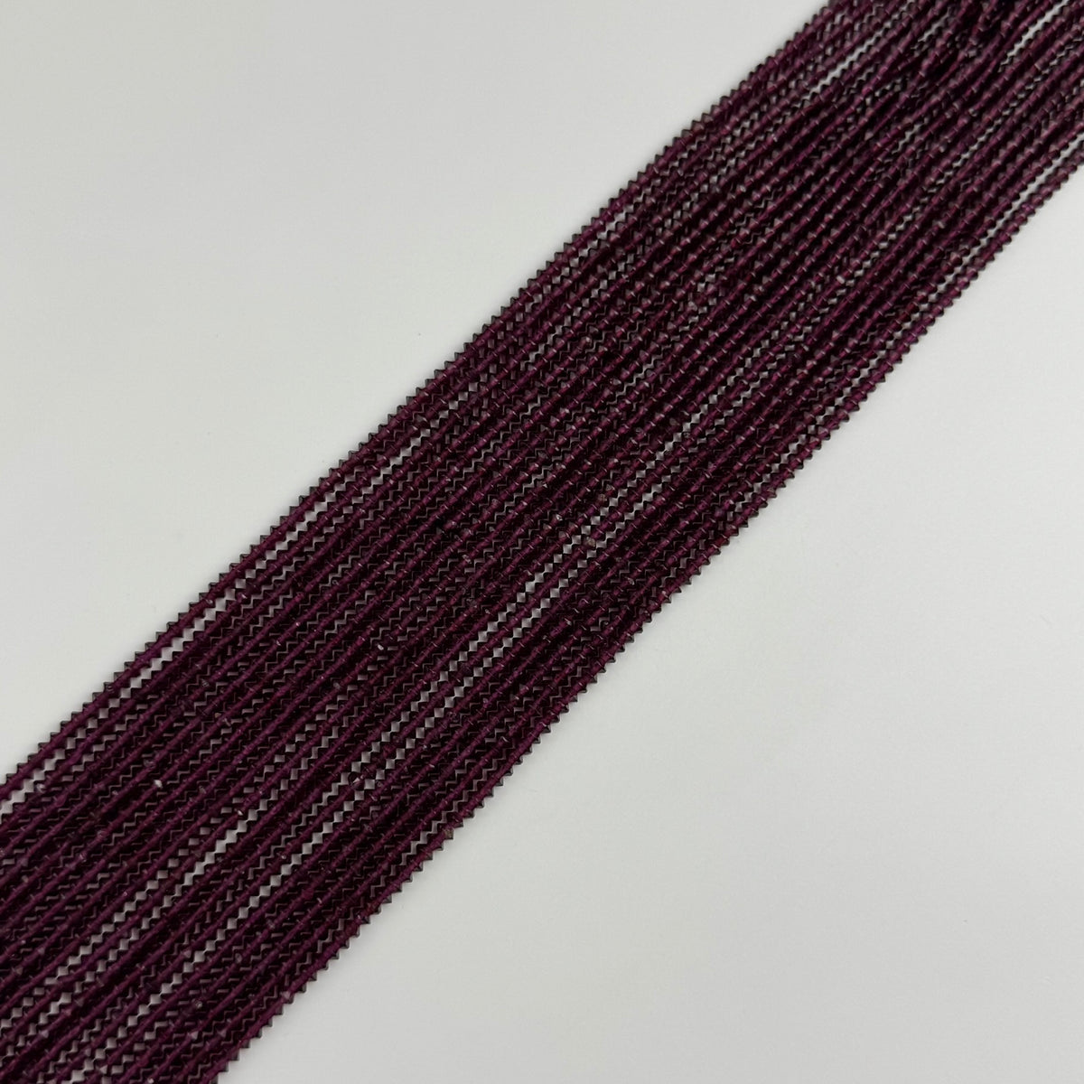 Faceted Garnet Beads - Space Ship