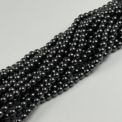 Hematite Polished  Round Beads