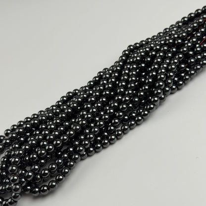 Hematite Polished  Round Beads