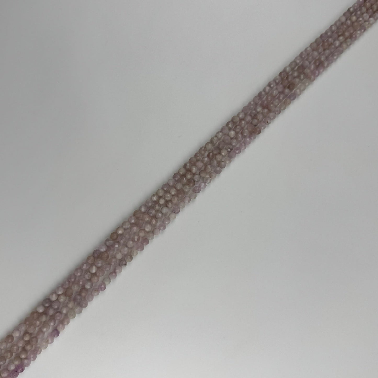 Kunzite Beads - Faceted Round Beads