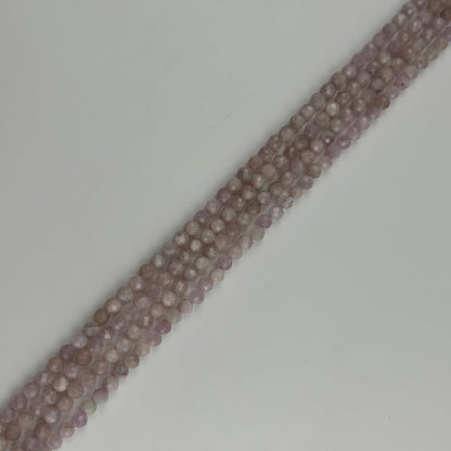 Kunzite Beads - Faceted Round Beads