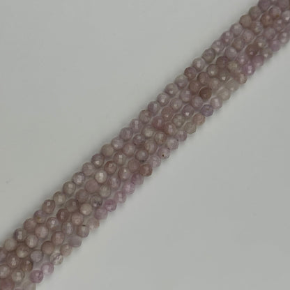 Kunzite Beads - Faceted Round Beads