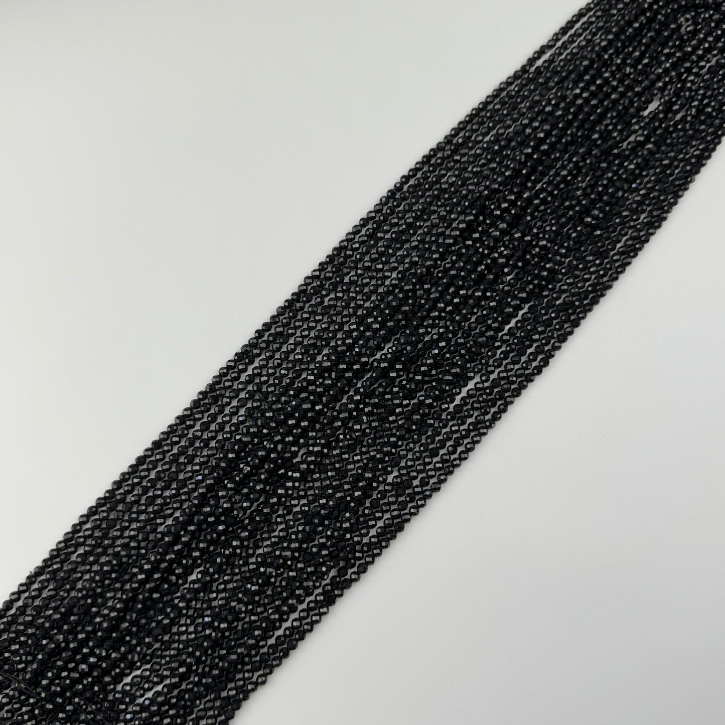 Onyx Faceted Round Beads