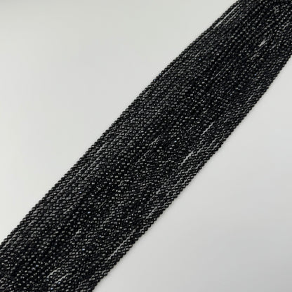 Onyx Faceted Round Beads