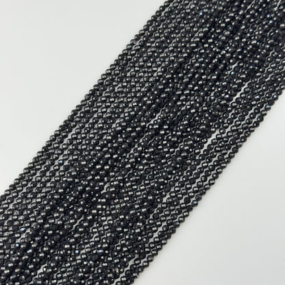 Onyx Faceted Round Beads