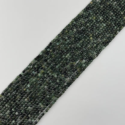 Serpentine Faceted Round Beads