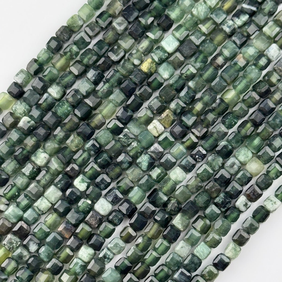 Serpentine Square Beads