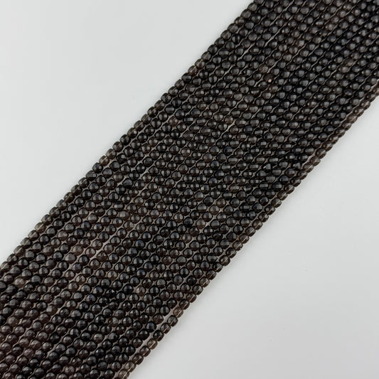 Smoky Quartz Square Beads