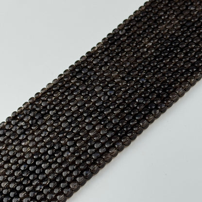 Smoky Quartz Square Beads