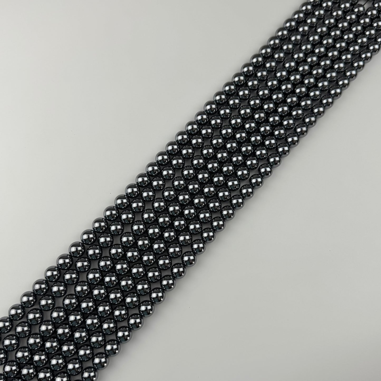 Terahertz Polished Round Beads
