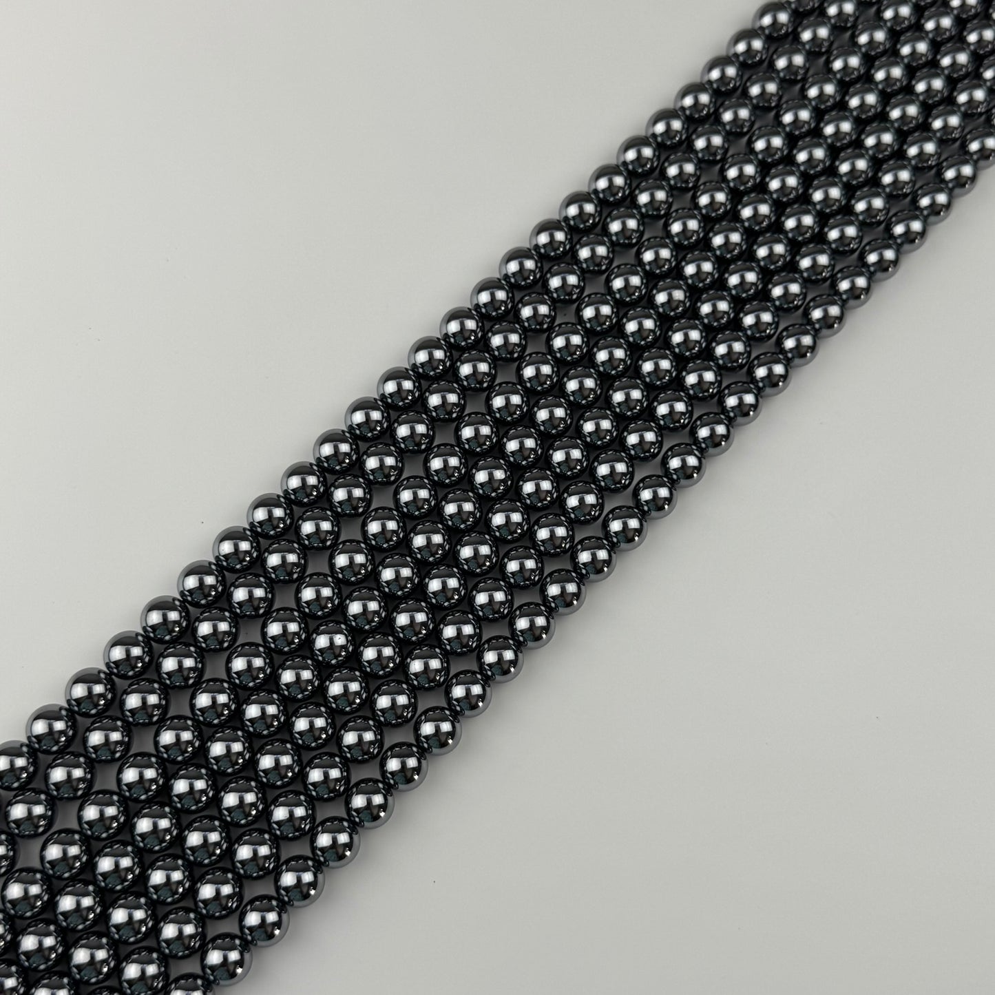Terahertz Polished Round Beads