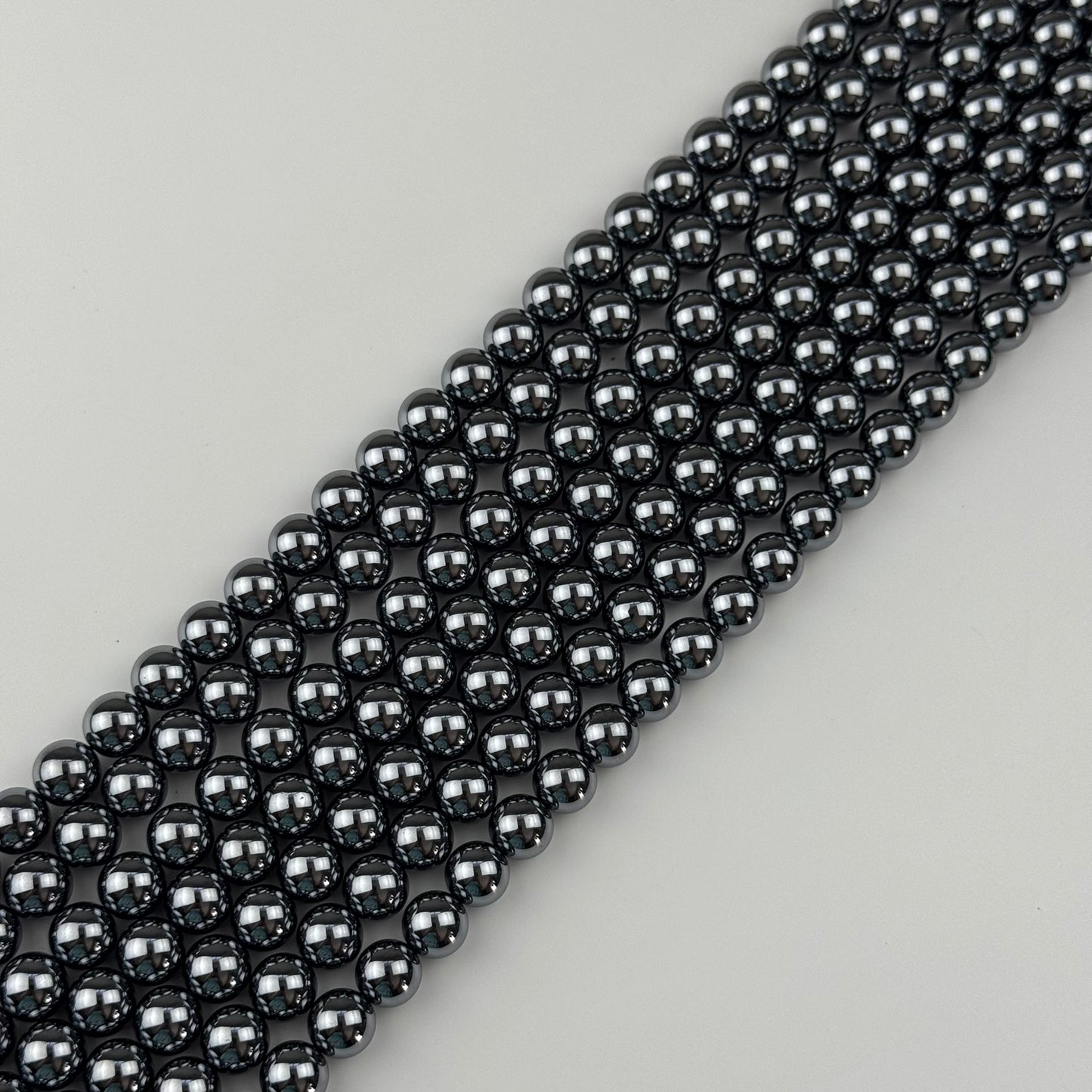 Terahertz Polished Round Beads