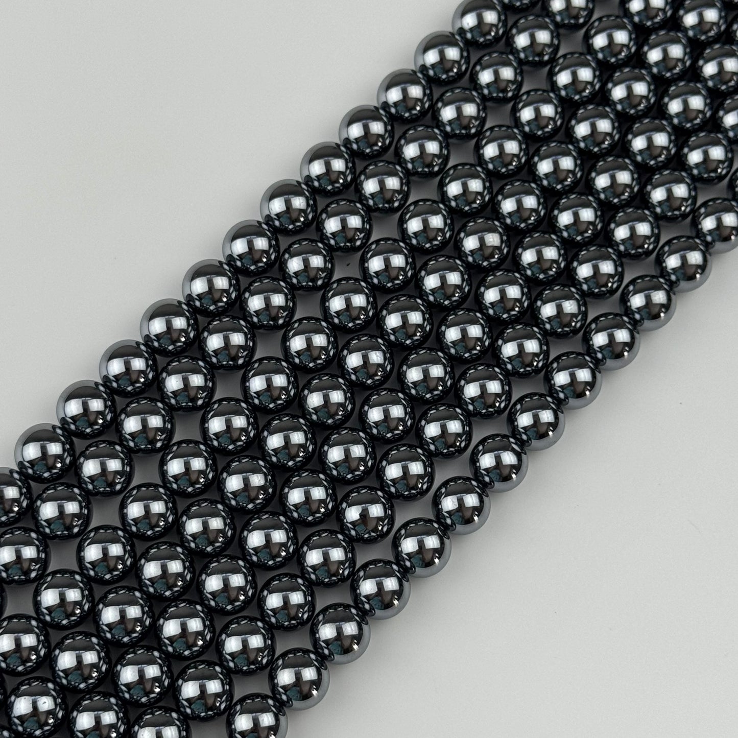 Terahertz Polished Round Beads