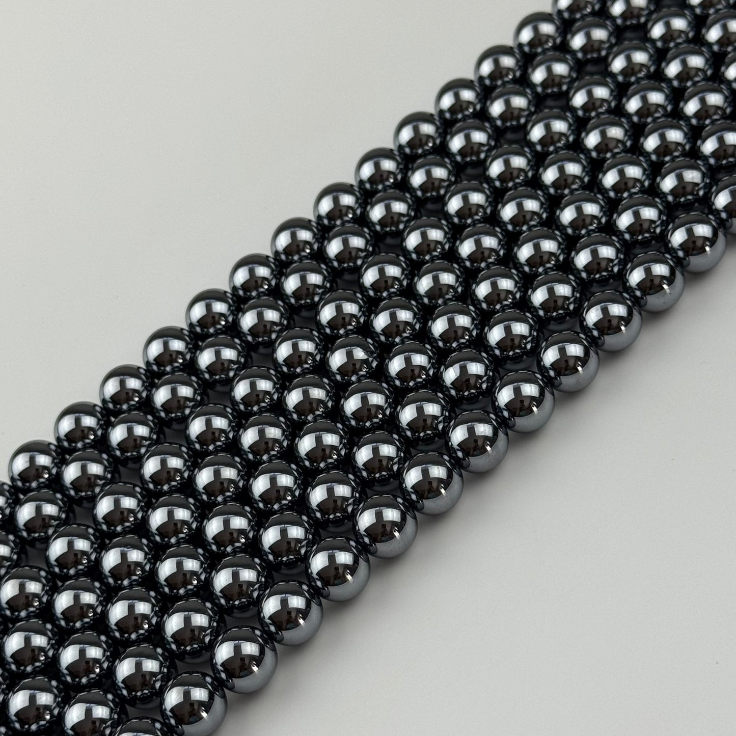 Terahertz Polished Round Beads