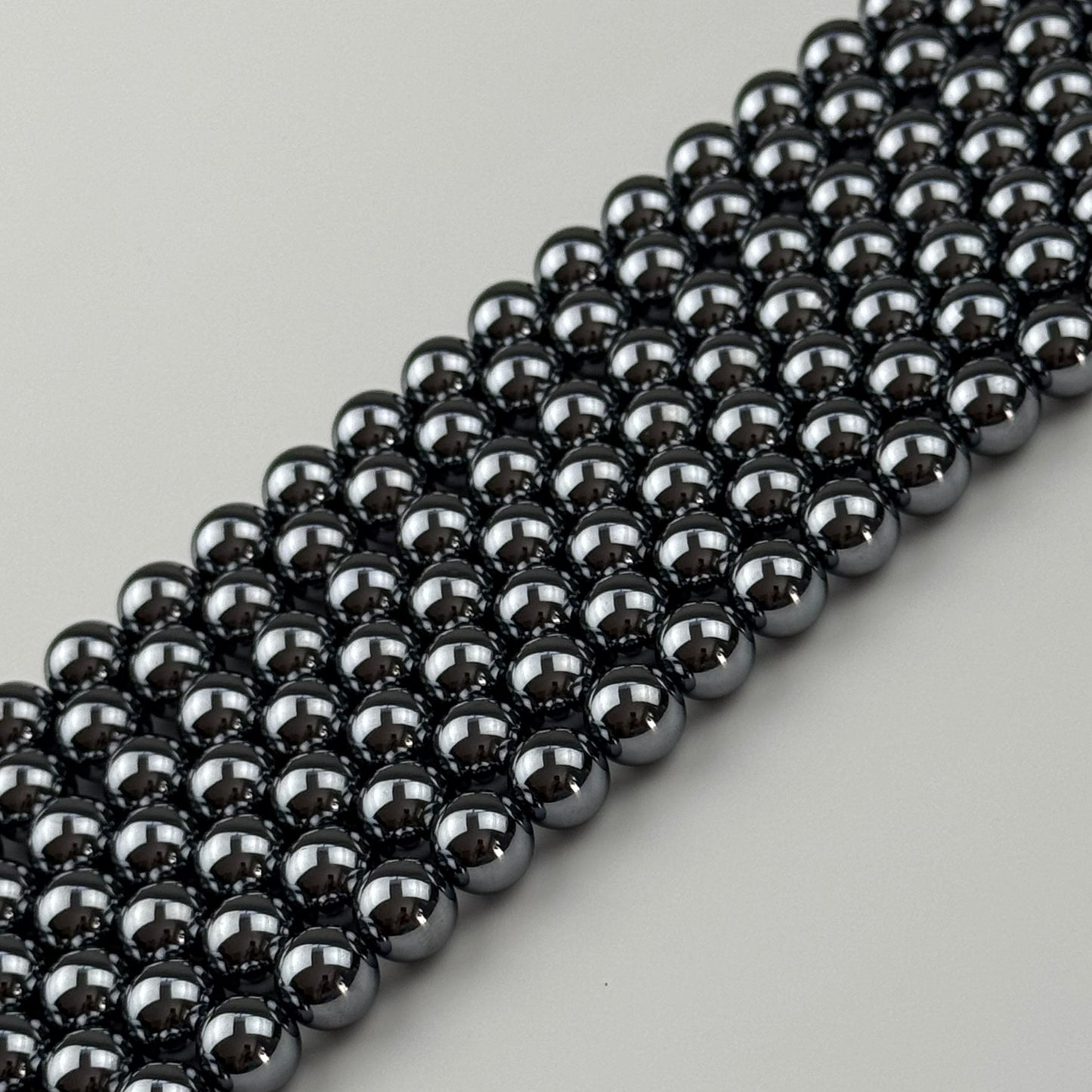 Terahertz Polished Round Beads