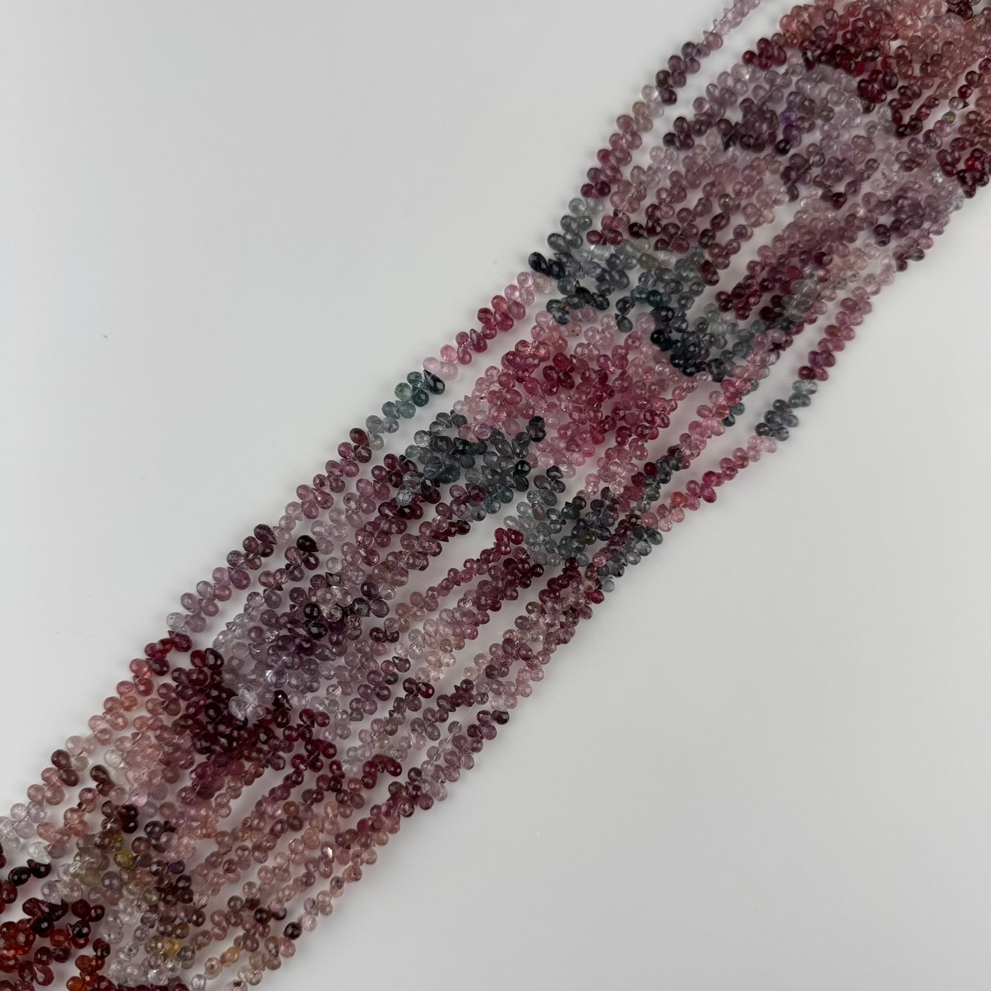 Spinel Faceted Beriolette Gemstone Beads (AA Quality)