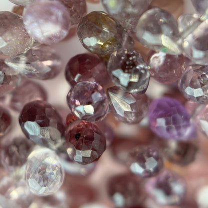 Spinel Faceted Briolette Gemstone Beads (AA Quality)
