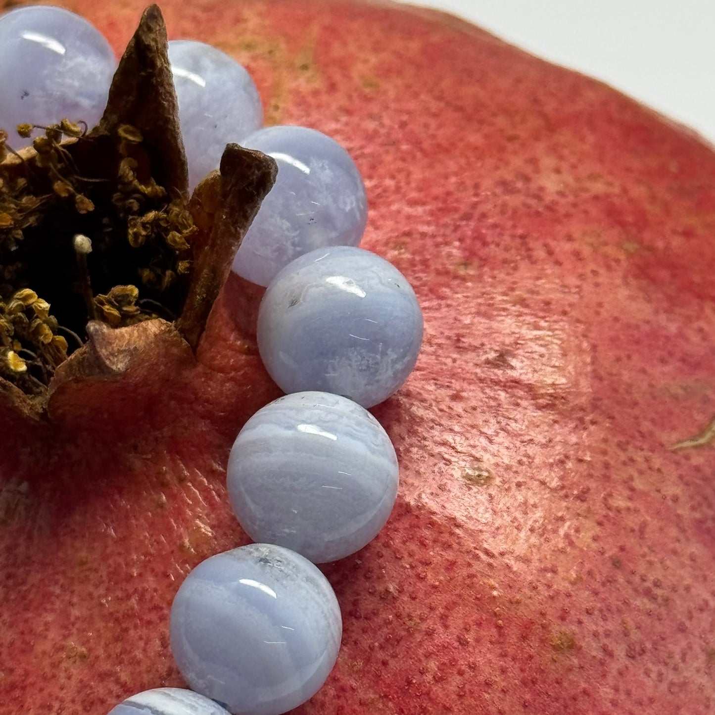 Blue Lace Agate Bracelet – Serene Crystal Jewelry for Mind & Spirit