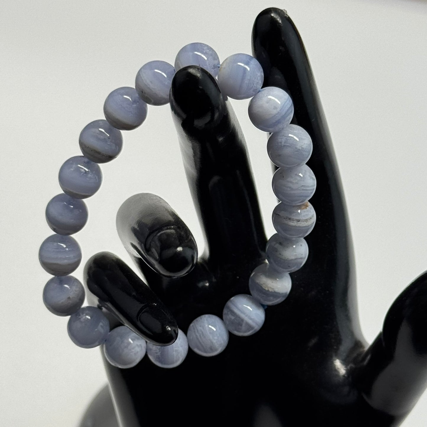 Blue Lace Agate Bracelet – Serene Crystal Jewelry for Mind & Spirit
