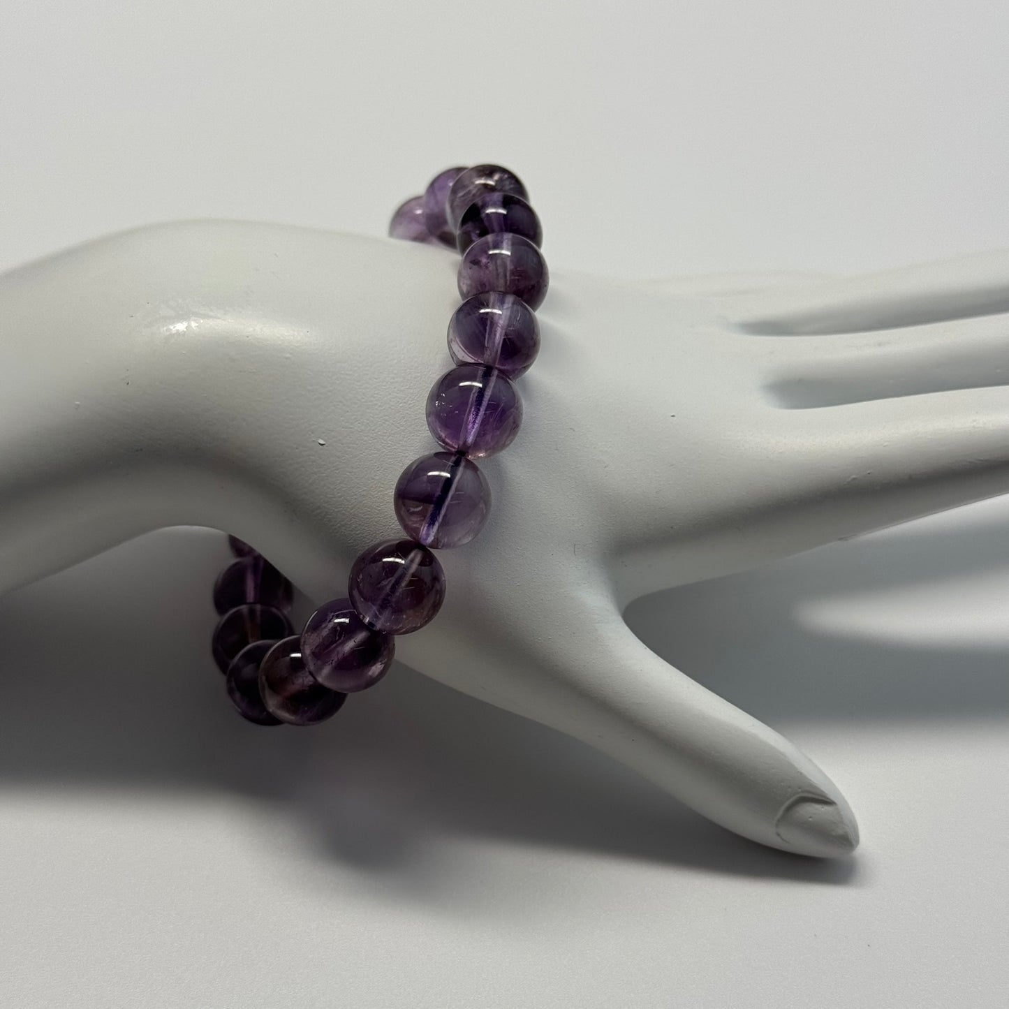 Lavender Amethyst Bracelet – Natural Purple Gemstone Jewelry - (AA Quality)