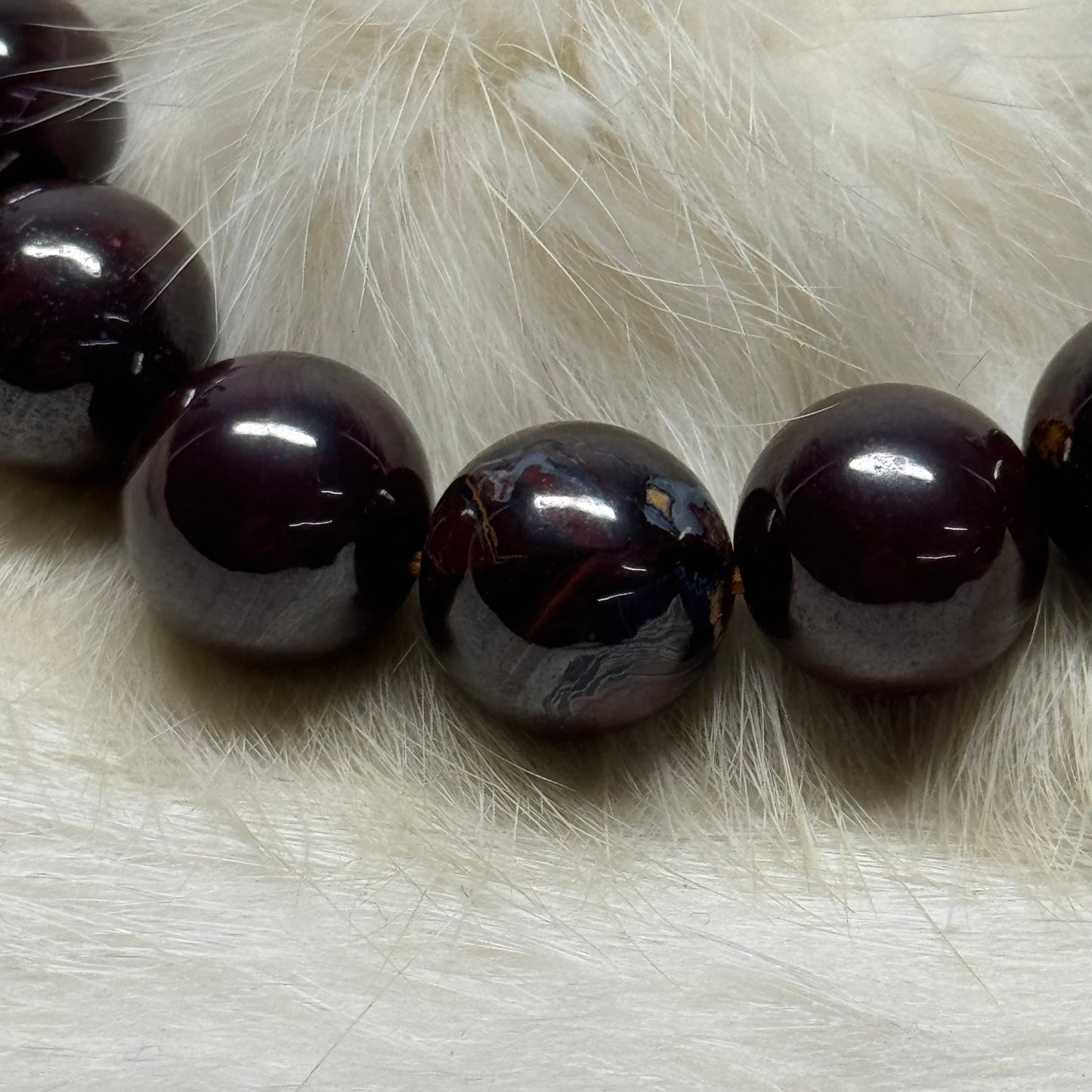 Boulder Opal Bracelet from Australia – Crystal for Jewelry Making - (AA Quality)