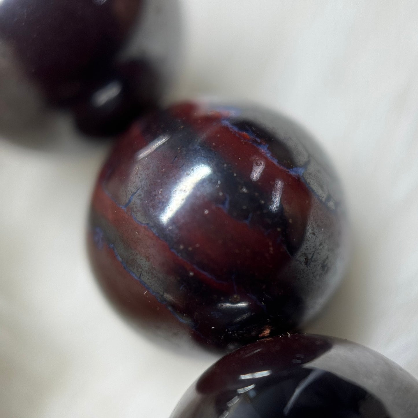 Boulder Opal Bracelet from Australia – Crystal for Jewelry Making - (AA Quality)