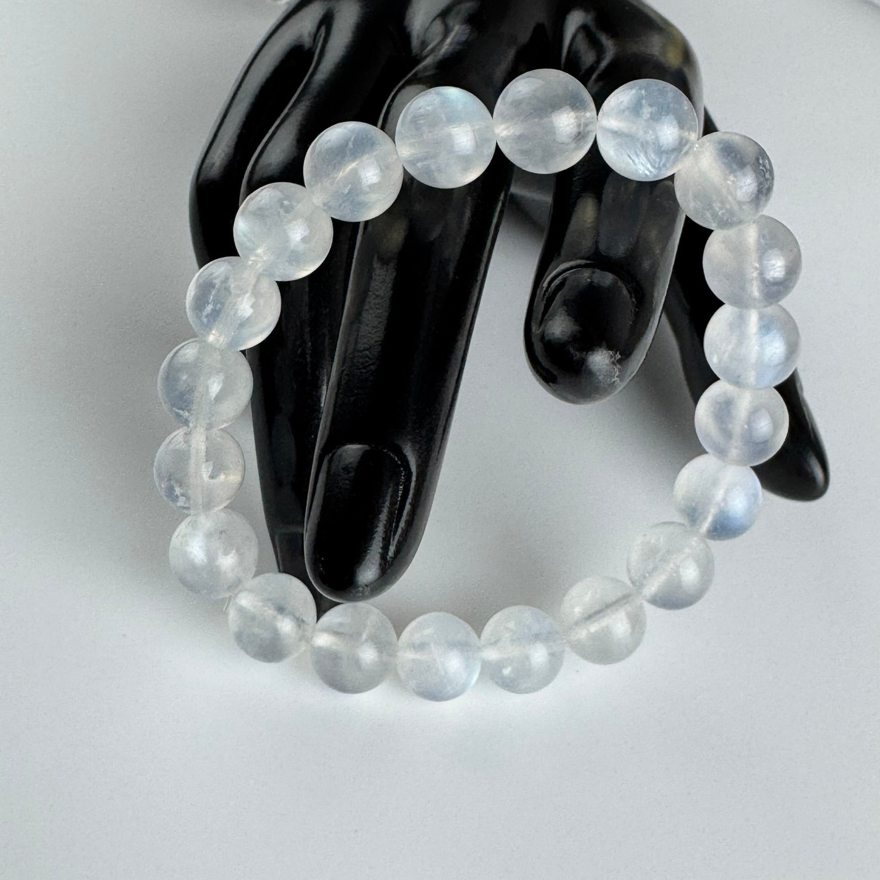Rainbow Moonstone Bracelet – Shimmering Elegance for Every Occasion - (AAAA Quality)