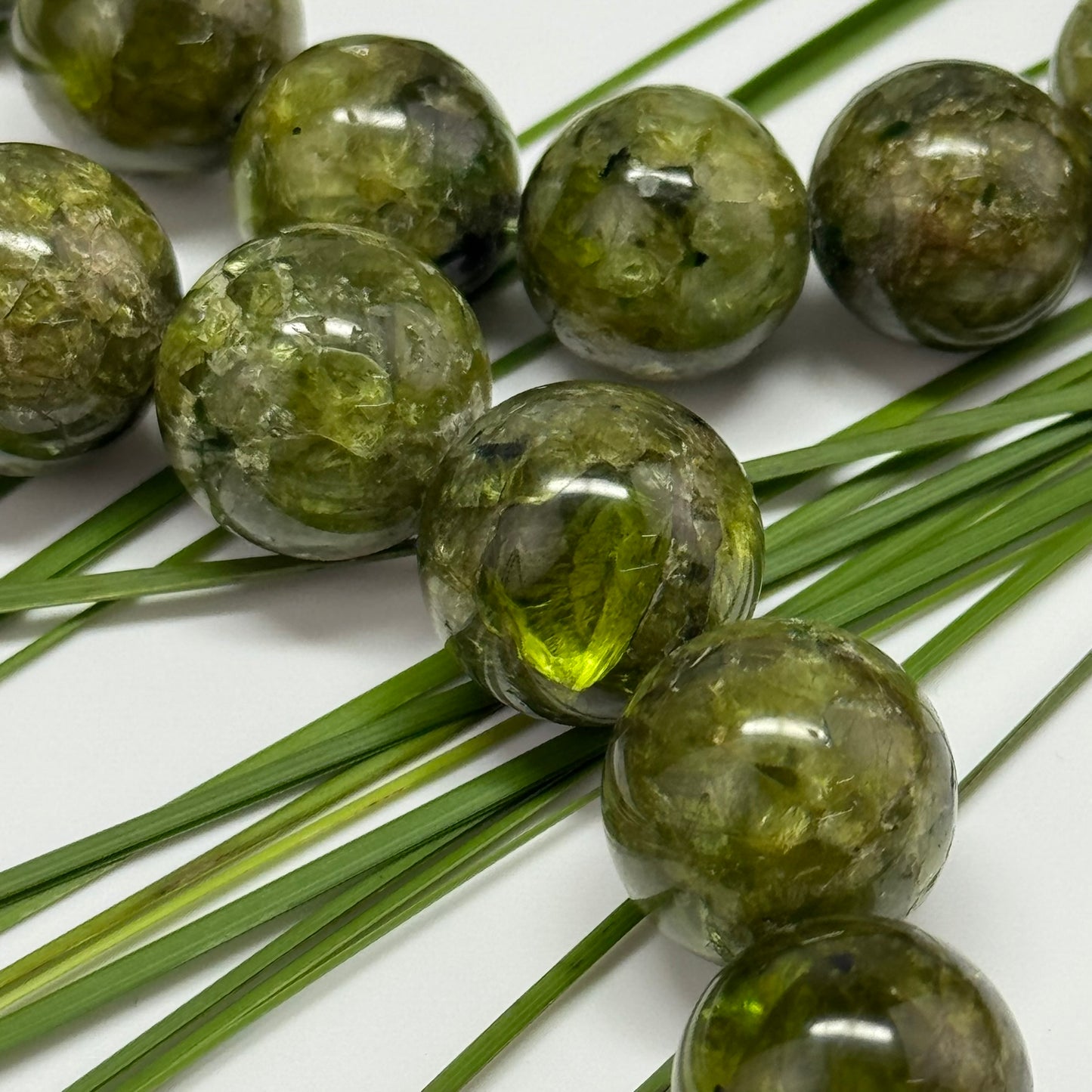 Peridot Bracelet – Natural Green Gemstone Jewelry for Energy & Style - (A Quality)