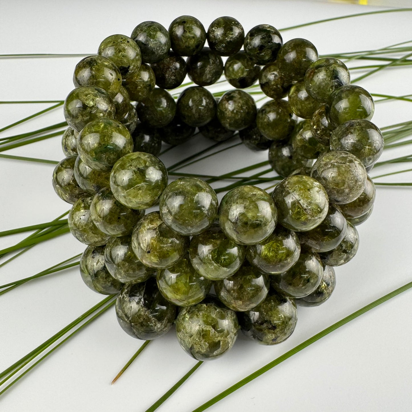 Peridot Bracelet – Natural Green Gemstone Jewelry for Energy & Style - (A Quality)