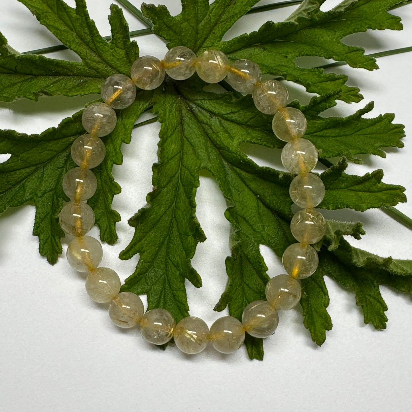 Golden Rutilated Quartz Bracelet – Premium Quality Natural Stone Accessory