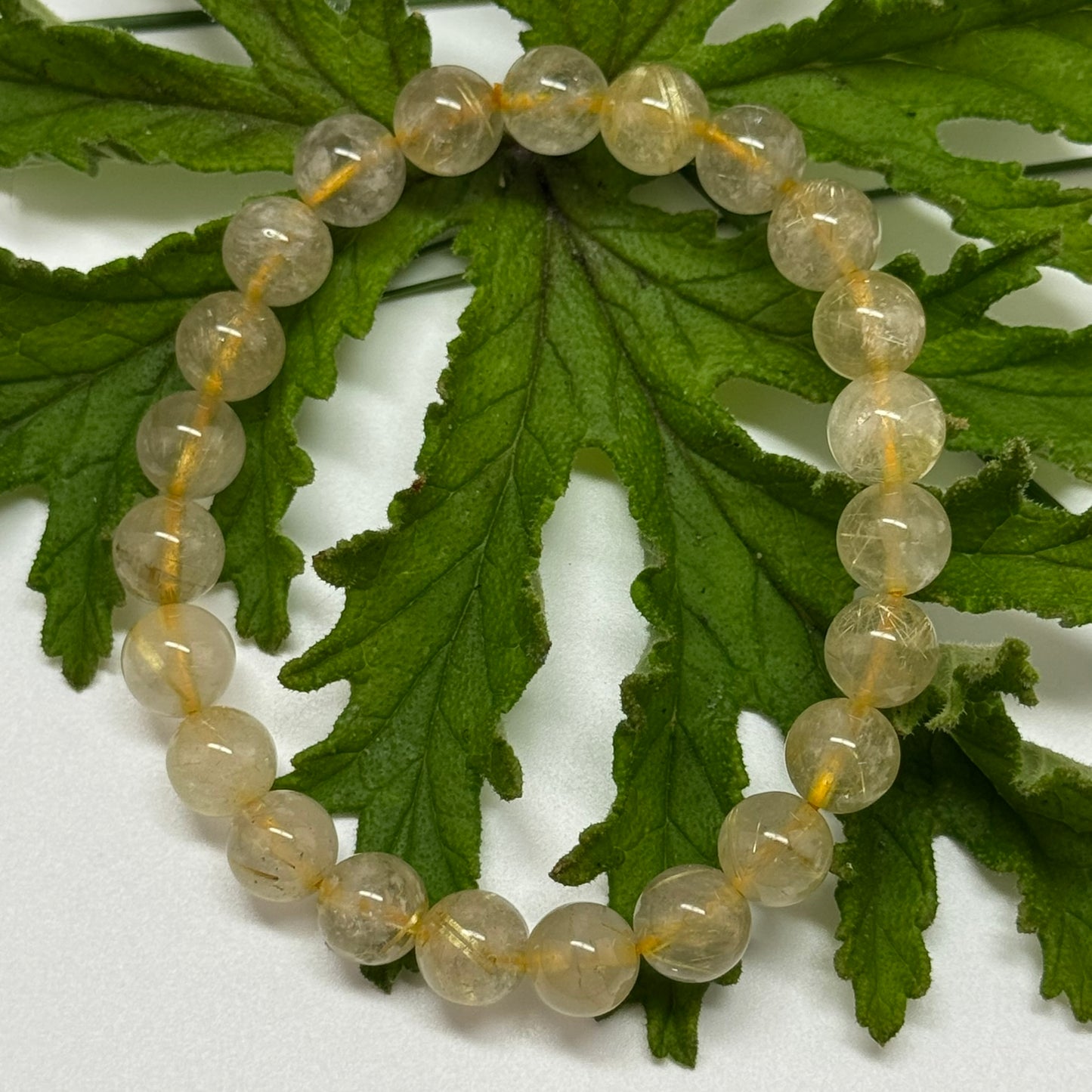 Golden Rutilated Quartz Bracelet – Premium Quality Natural Stone Accessory
