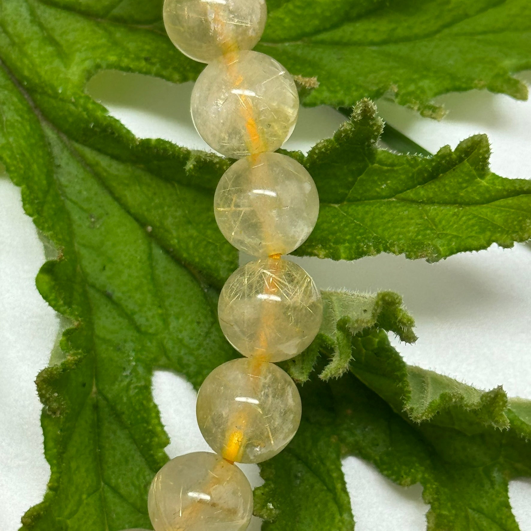 Golden Rutilated Quartz Bracelet – Premium Quality Natural Stone Accessory