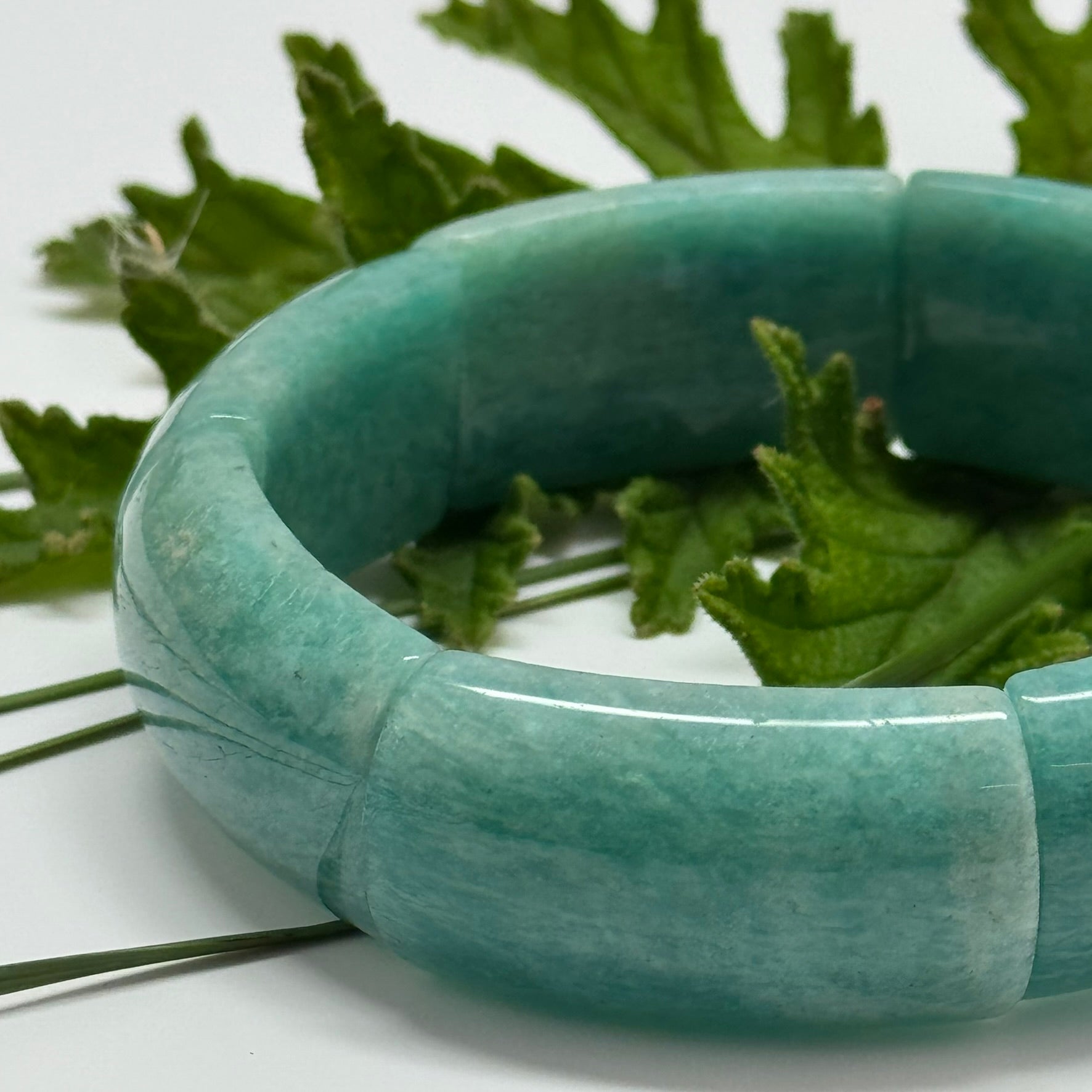 Amazonite Bangle Bracelet