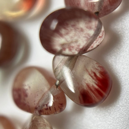 Andalusite Polished Side Drilled Gemstone Beads