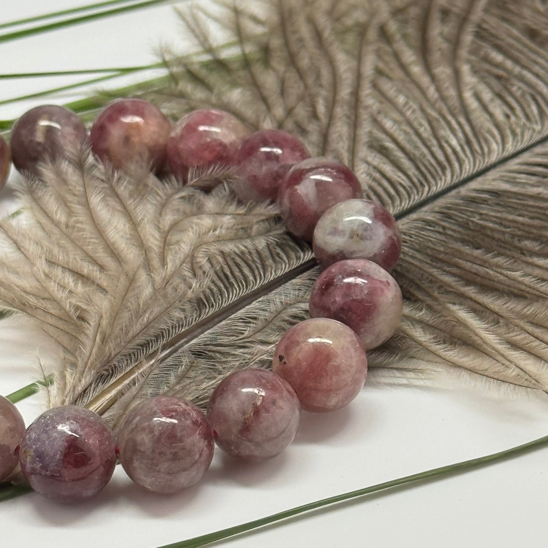 Pink Tourmaline Bracelet – Natural Pink Gemstone for Jewelry & Energy - (AA Quality)