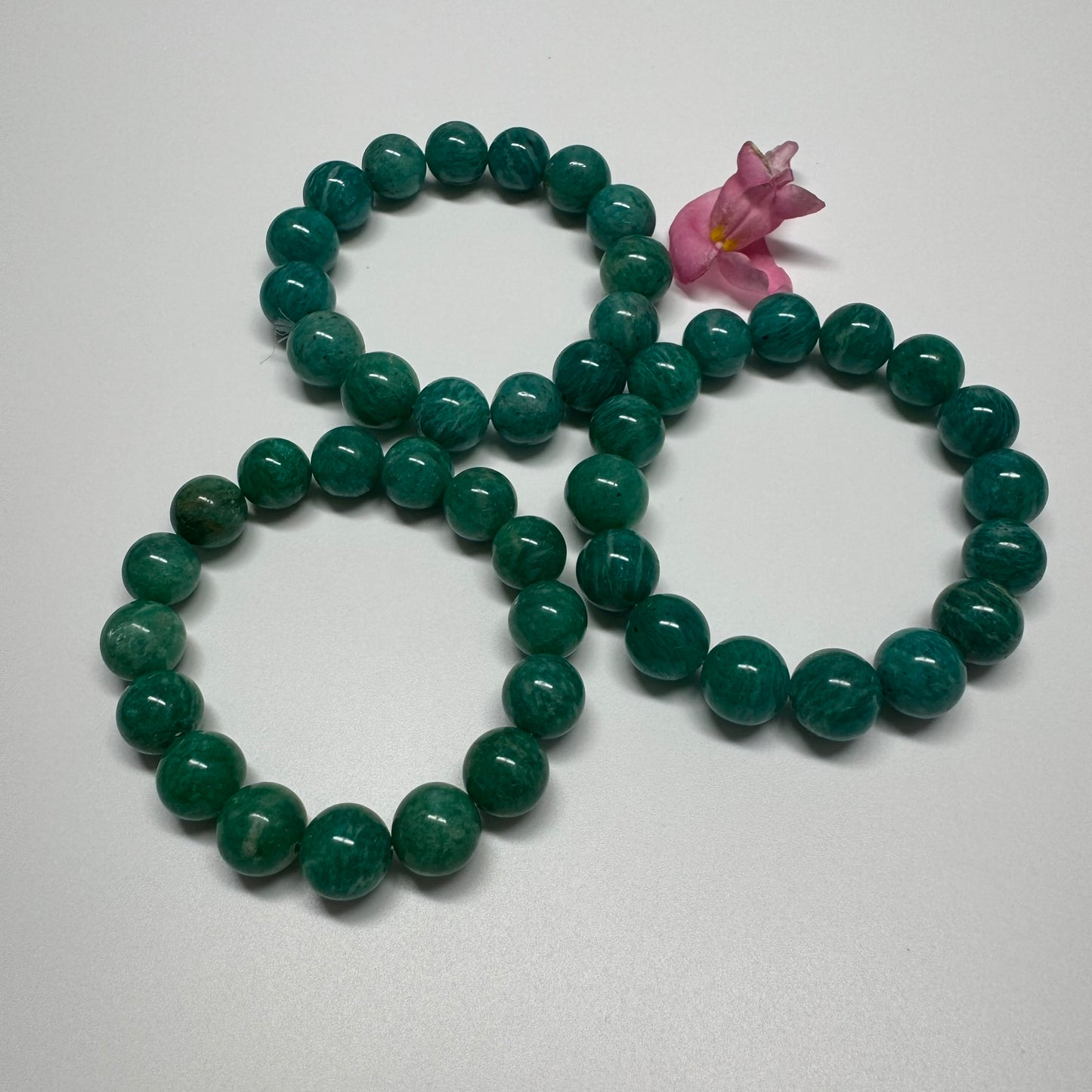 Brazilian Amazonite Bracelet – Natural Blue-Green Gemstone Jewelry - (AAA Quality)