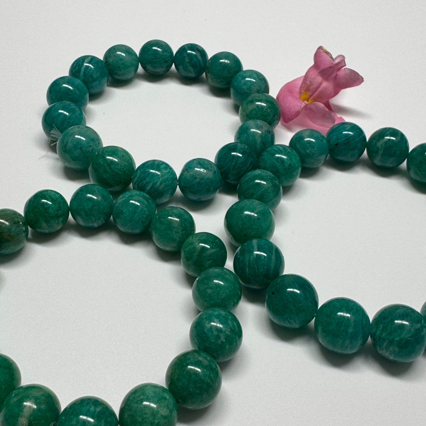 Brazilian Amazonite Bracelet – Natural Blue-Green Gemstone Jewelry - (AAA Quality)