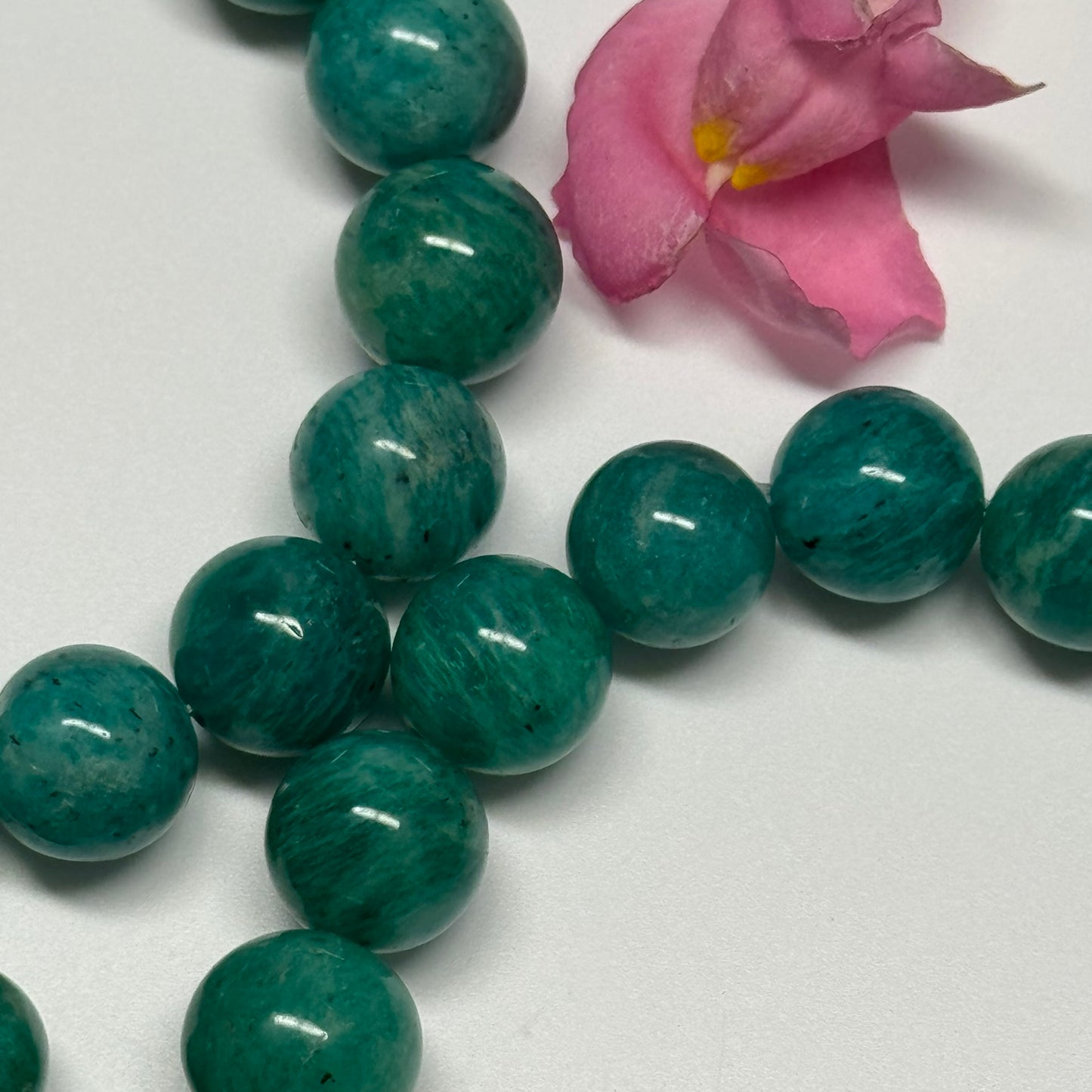 Brazilian Amazonite Bracelet – Natural Blue-Green Gemstone Jewelry - (AAA Quality)