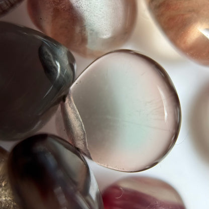 Andalusite Polished Side Drilled Gemstone Beads