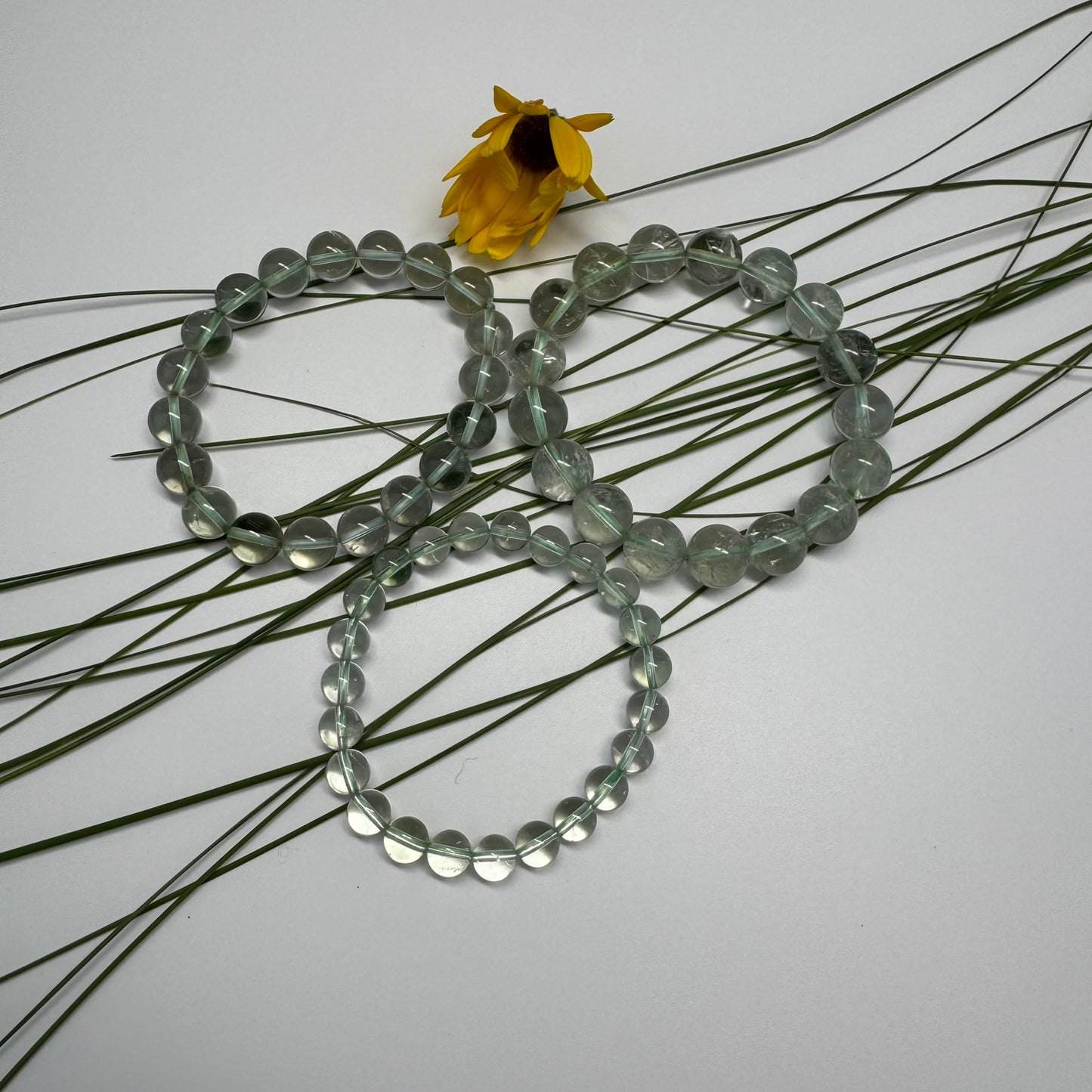 Prasiolite (Green Amethyst) Bracelet – Natural Green Gemstone Jewelry - (AAAA Quality)