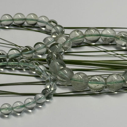 Prasiolite (Green Amethyst) Bracelet – Natural Green Gemstone Jewelry - (AAAA Quality)